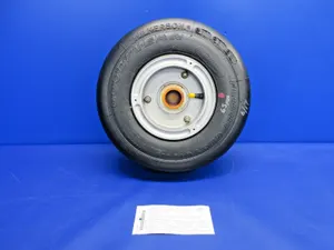 Cirrus / Cleveland 40-75P 6.00-6 Main Wheel w/tire 15x6.0-6 (0326-2018
